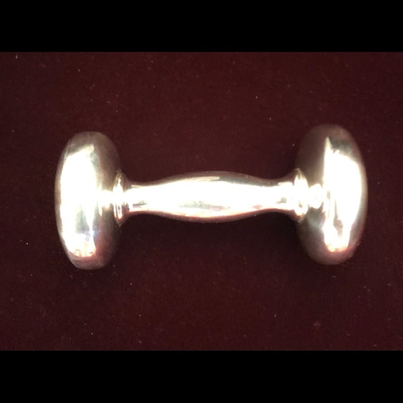 50 year-old sterling baby rattle - Picture 5 of 5